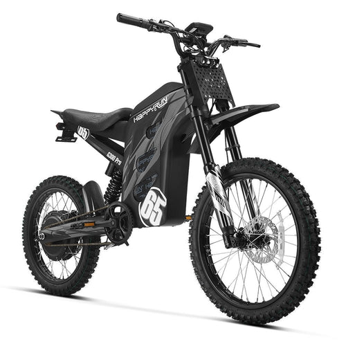 HappyRun G300 Pro Electric Dirt Bike Black