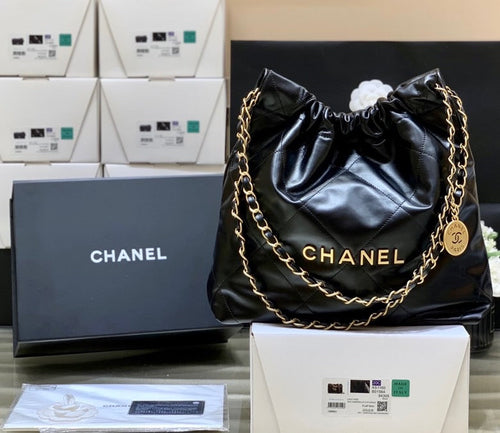 Chanel 22 Large Handbag 37cm Black